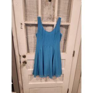Soprano Blue Sleeveless Dress Womens Size‎ Small